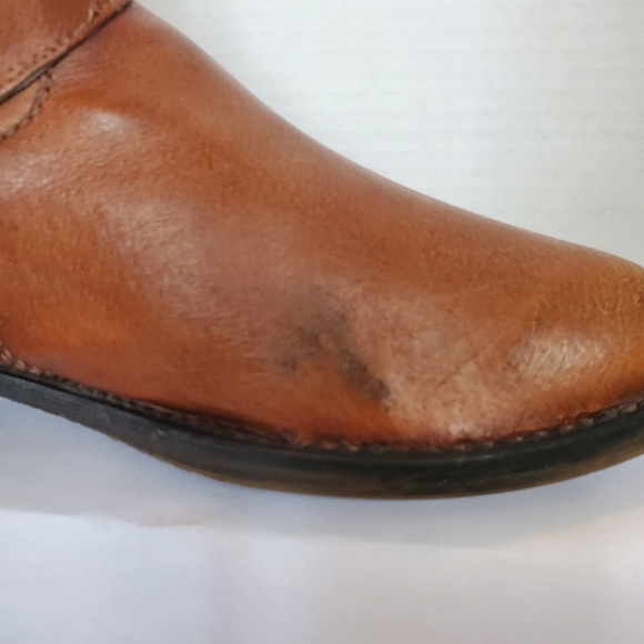 Steve Madden Avilla Brown Leather Riding Boots - Picture 9 of 15